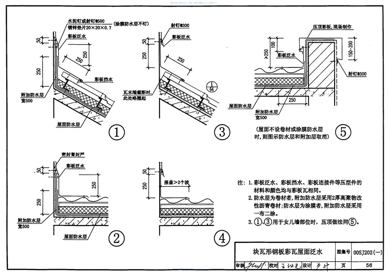 00SJ202建筑坡屋面构造 预览图