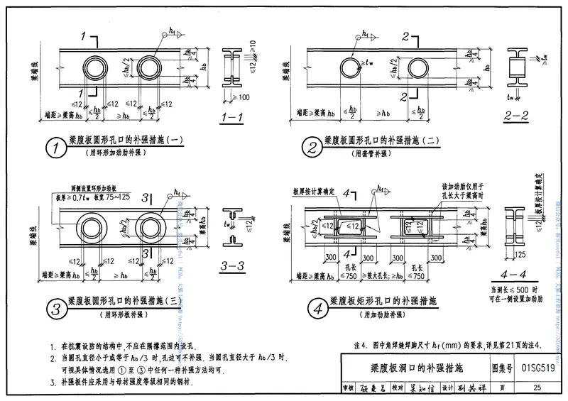 01SG519_多、高层民用建筑钢结构节点构造详图 预览图