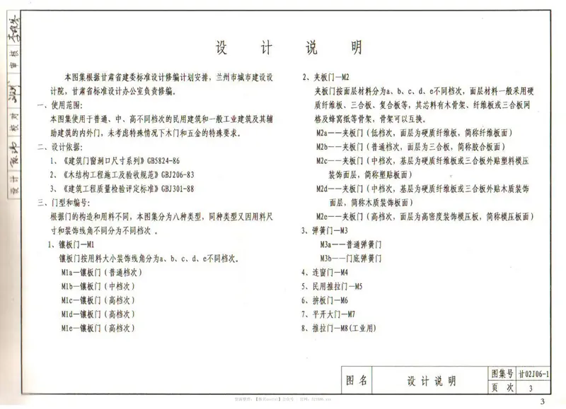 甘02J06-1木门 预览图