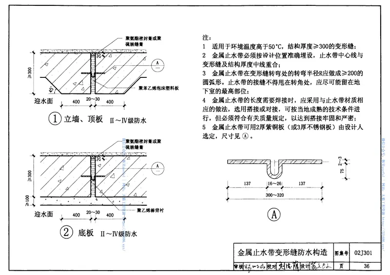 02J301_地下建筑防水构造 预览图