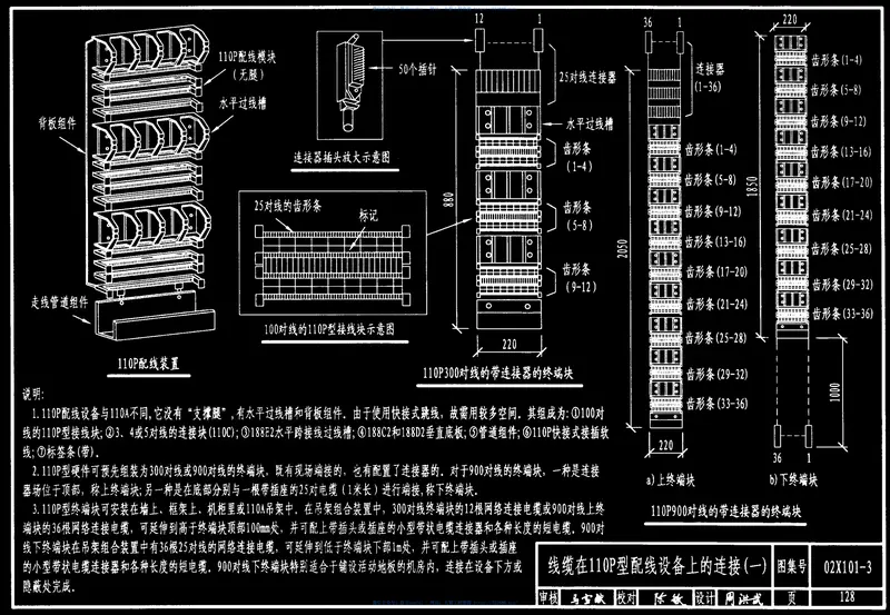 02X101-3_综合布线系统工程设计施工图集 预览图