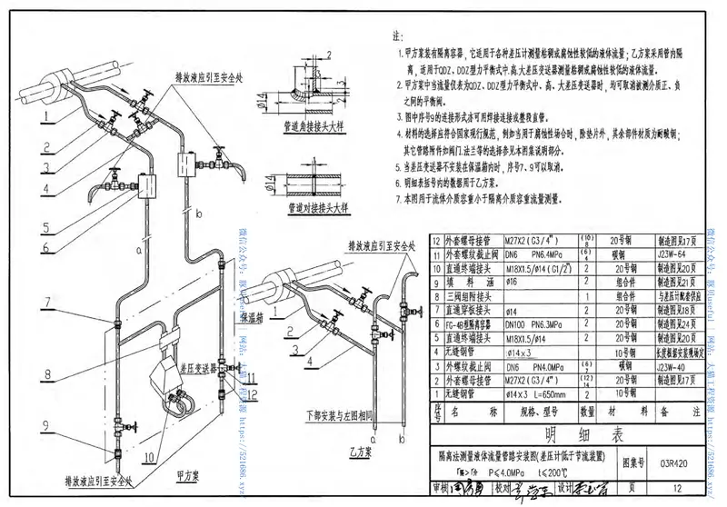 03R420流量仪表管路安装图16 预览图