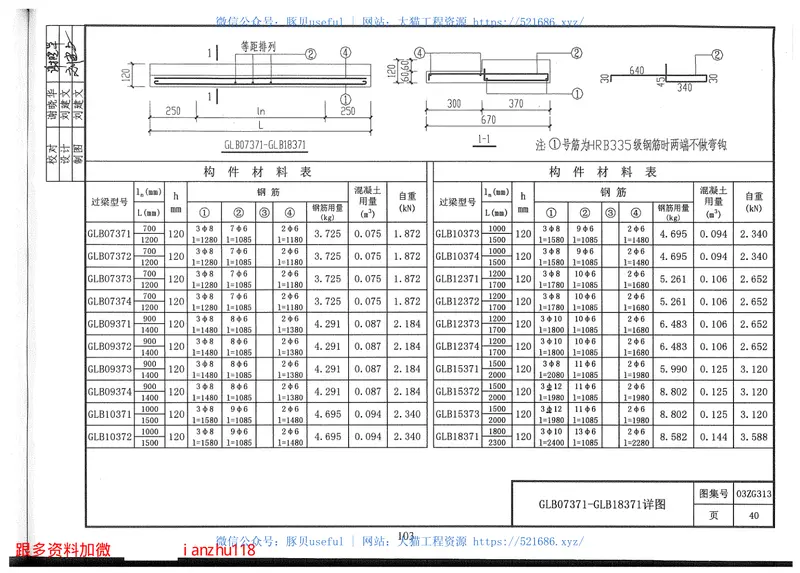 03ZG301钢筋混凝土平板 预览图
