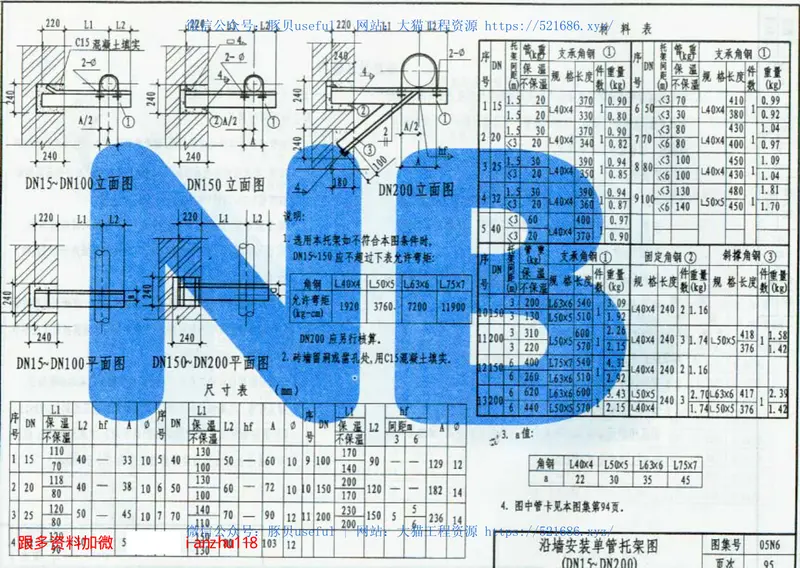 05系列建筑标准设计图集05N6 预览图