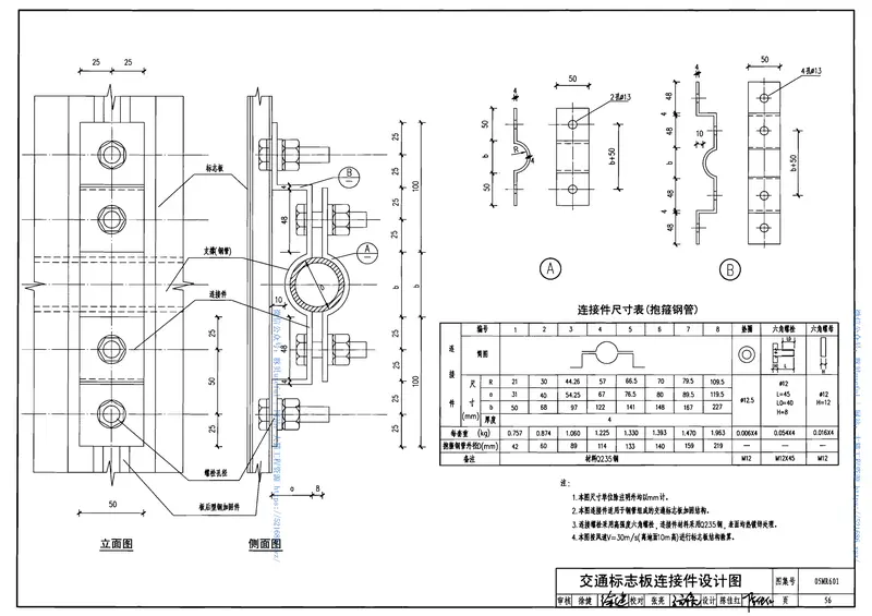 05MR601城市道路-交通标志和标线 预览图