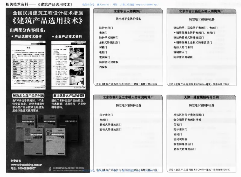 05SFK10《人民防空地下室设计规范》图示通风专业 预览图