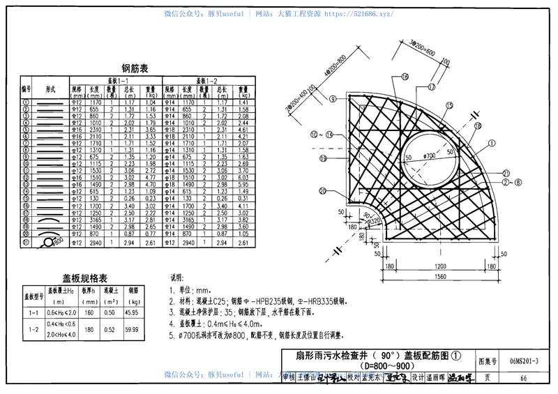 06MS201-3排水检查井 预览图