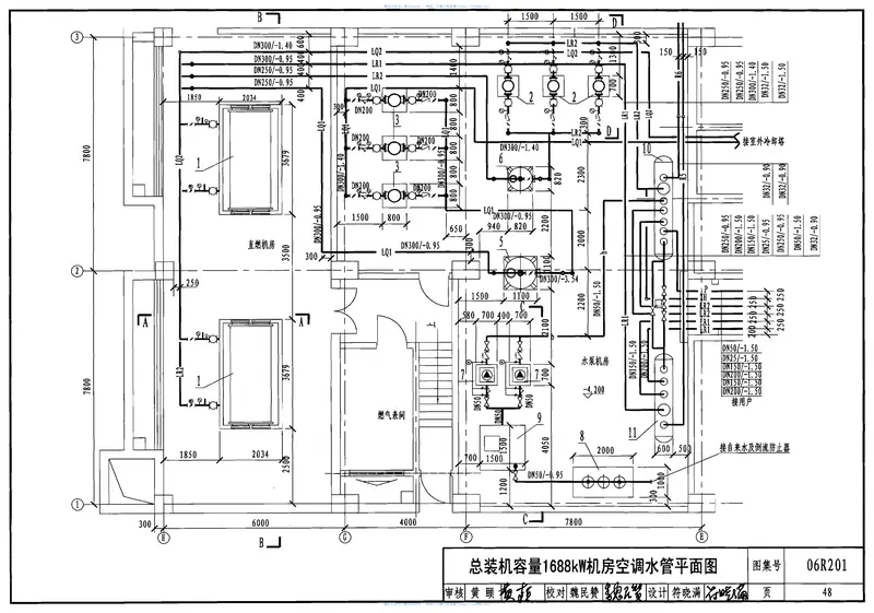 06R201直燃型溴化锂吸收式制冷(温)水机房设计与安装28 预览图