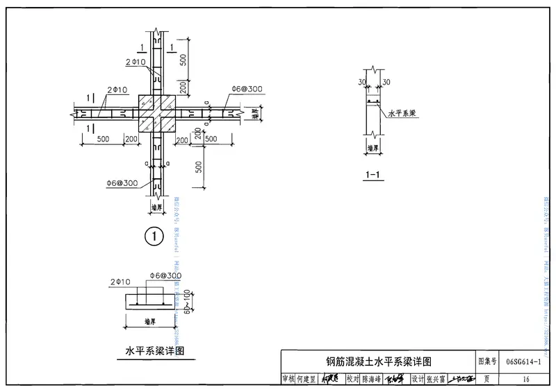 06SG614-1_砌体填充墙结构构造 预览图