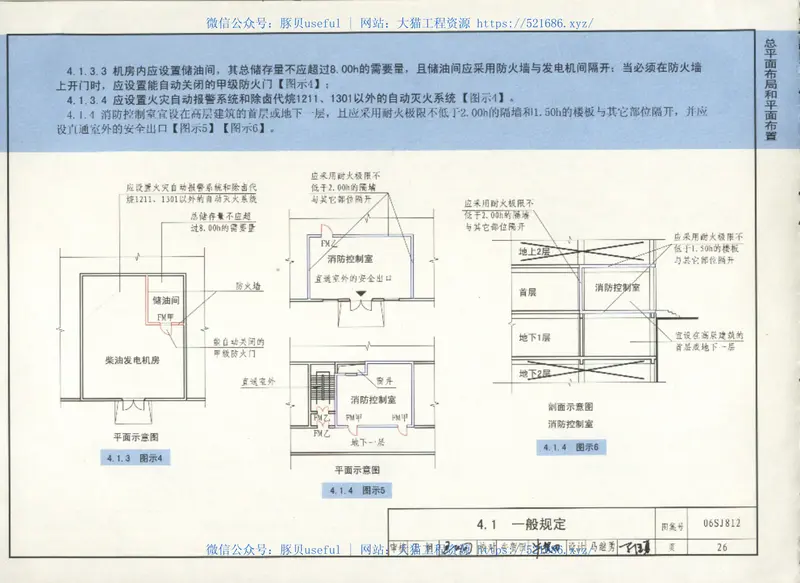 06SJ812《高层民用建筑设计防火规范》图示 预览图
