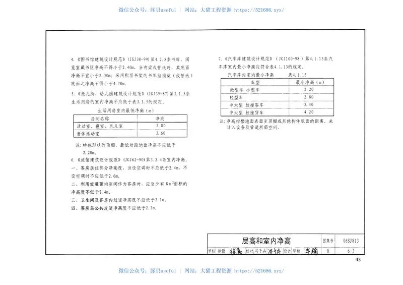 06SJ813《民用建筑设计通则》图示 预览图