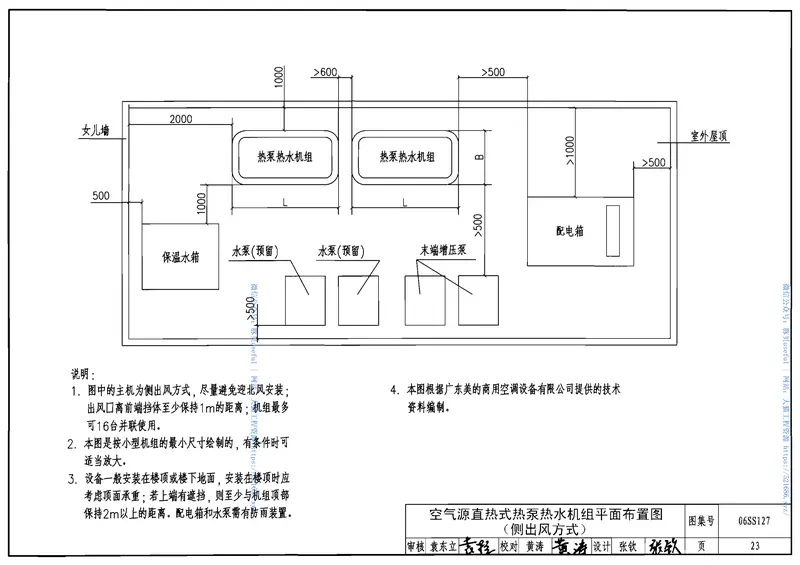06SS127热泵热水系统选用与安装PDF图集 预览图