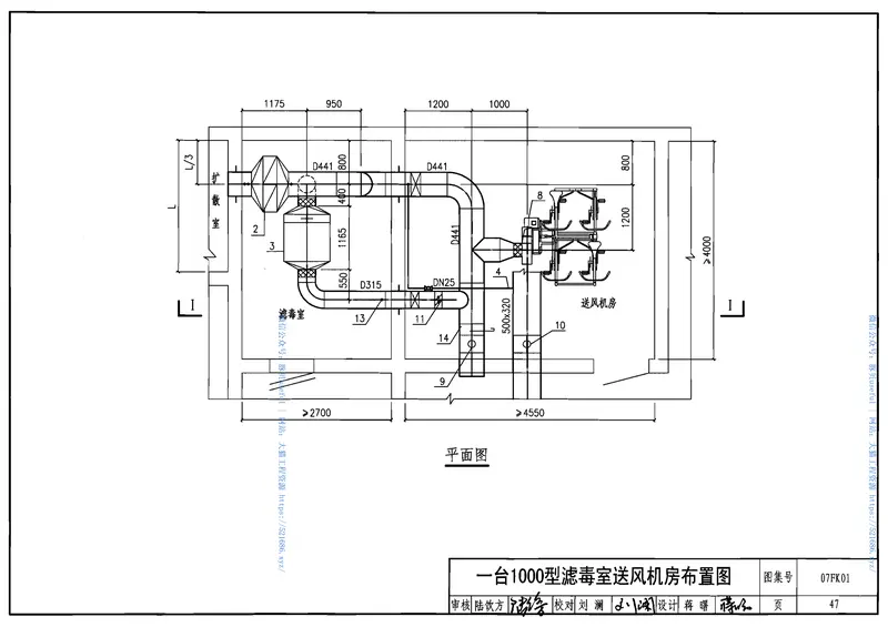 07FK01防空地下室通风设计示例 预览图