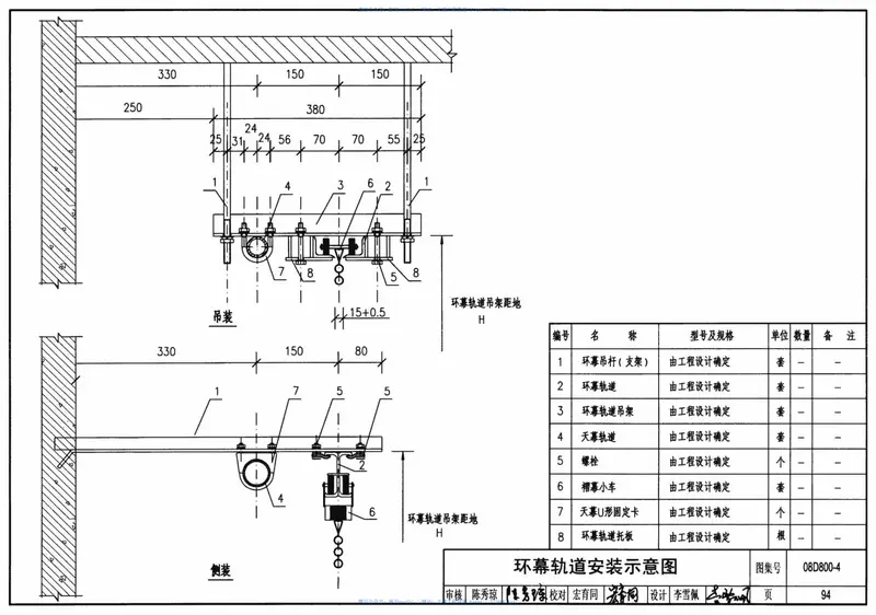 08D800-4民用建筑电气设计与施工照明控制与灯具安装 预览图