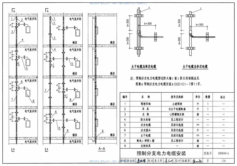 08D800-6民用建筑电气设计与施工室内布线 预览图