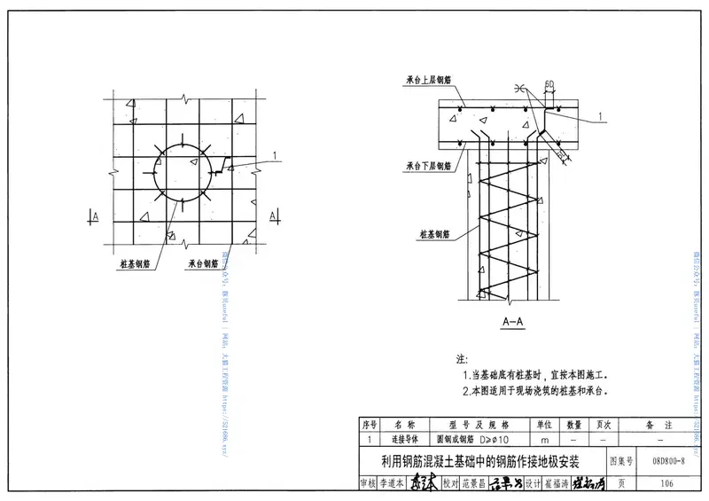 08D800-8民用建筑电气设计与施工防雷与接地 预览图