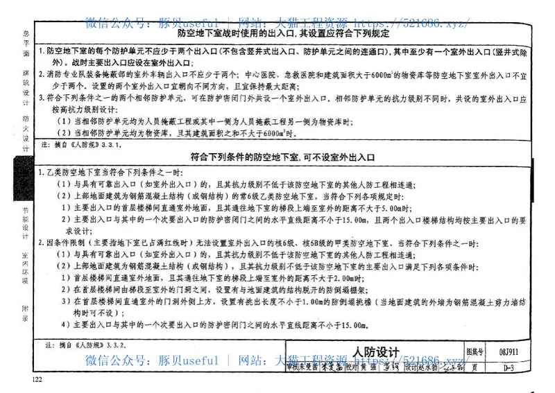 08J911建筑专业设计常用数据 预览图