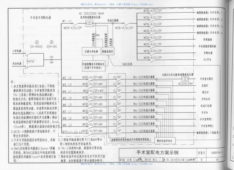 08SD706-2医疗场所电气设计与设备安装 预览图