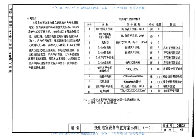09BD2_10KV变配电装置 预览图