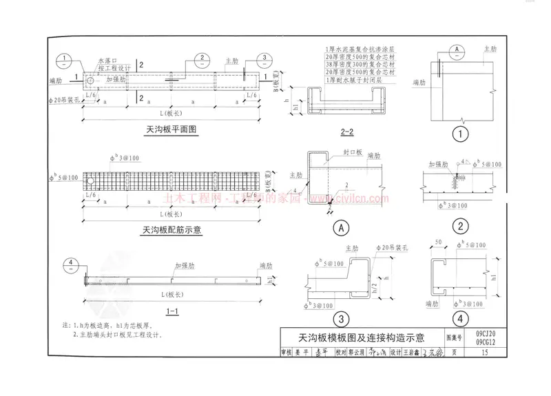09CJ2009CG12钢骨架轻型板 预览图