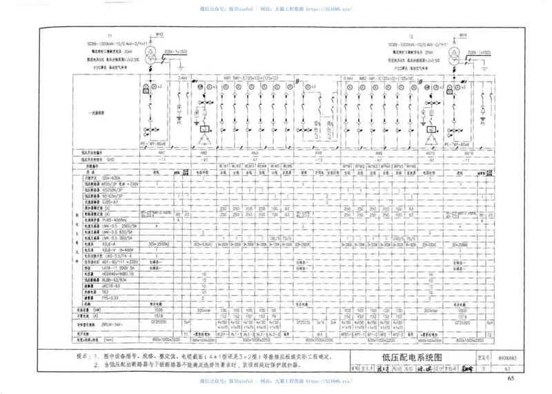 09DX003民用建筑工程电气施工图设计深度图样 预览图