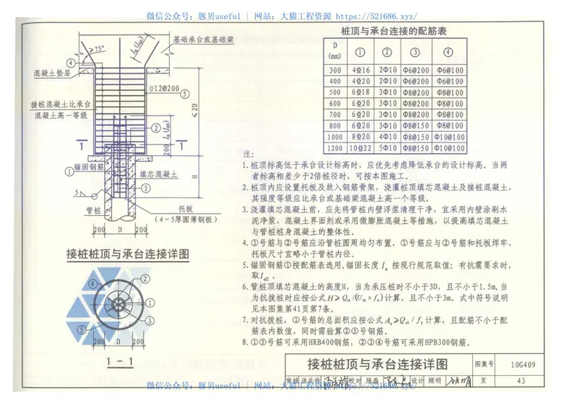 10G409预应力混凝土管桩 预览图