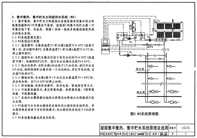 11CJ32住宅太阳能热水系统选用及安装 预览图