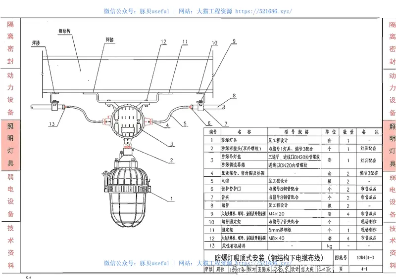 12D401-3爆炸危险环境电气线路和电气设备安装 预览图