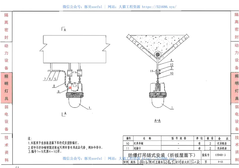 12D401-3爆炸危险环境电气线路和电气设备安装 预览图