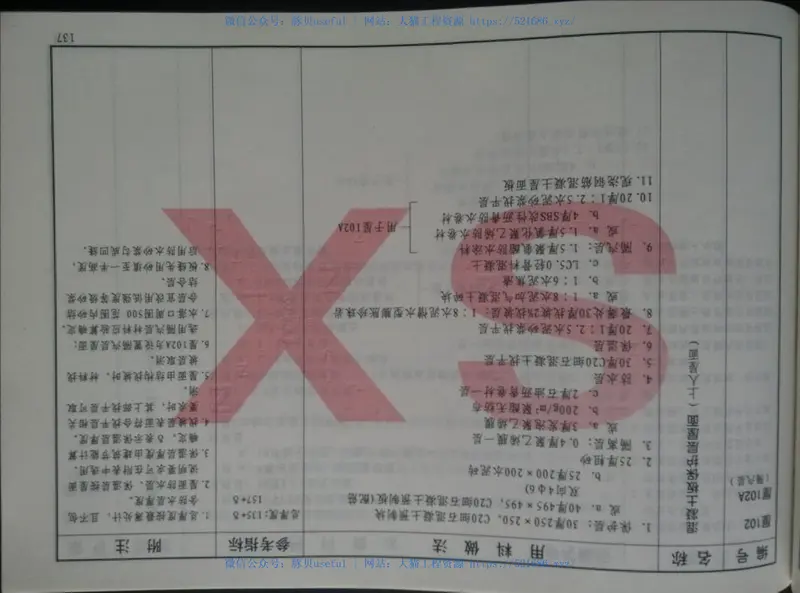 山西12J1工程用料做法 预览图