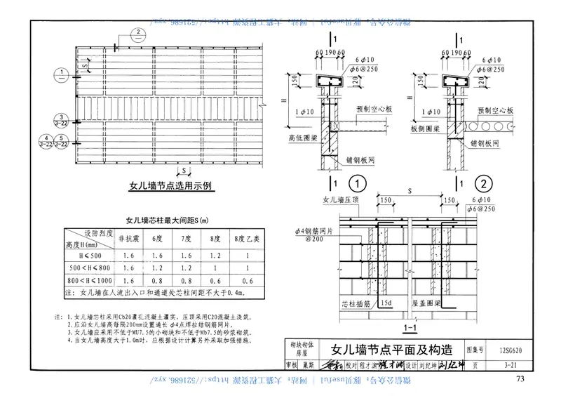 12SG620砌体结构设计与构造 预览图