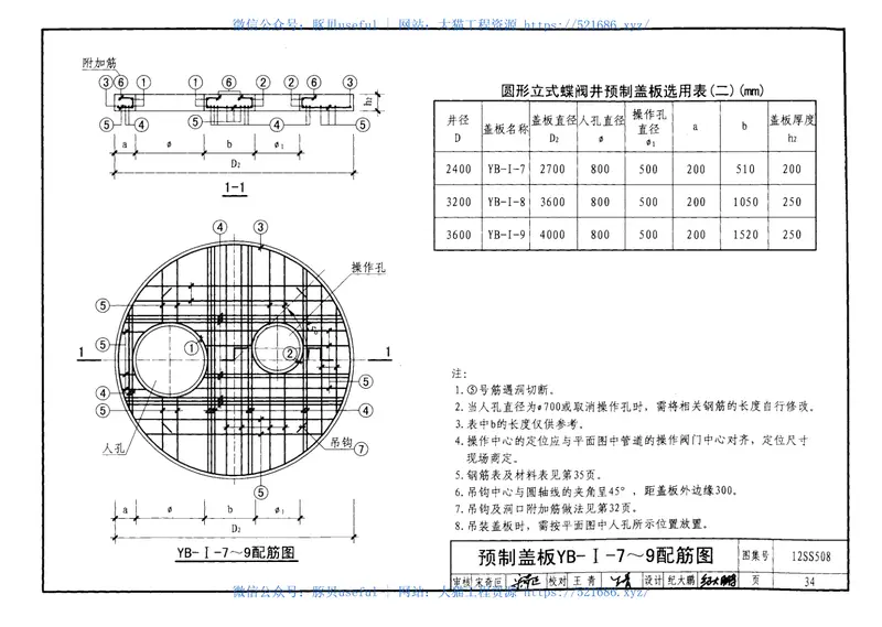 12SS508混凝土模块式室外给水管道附属构筑物 预览图