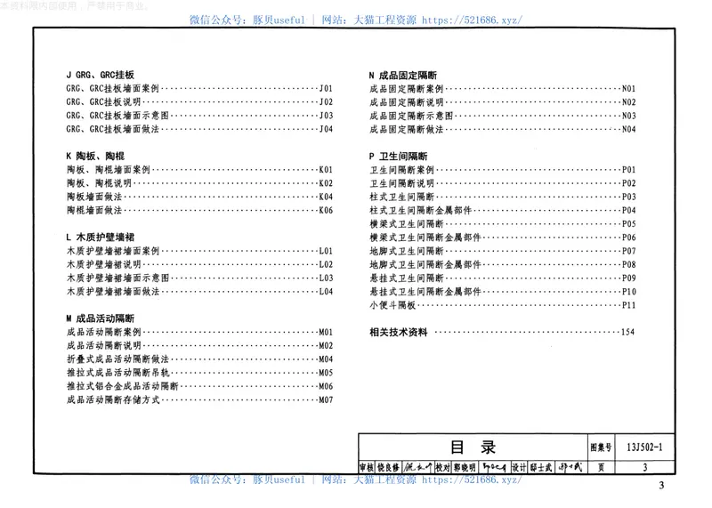 13J502-1内装修-墙面装修 预览图
