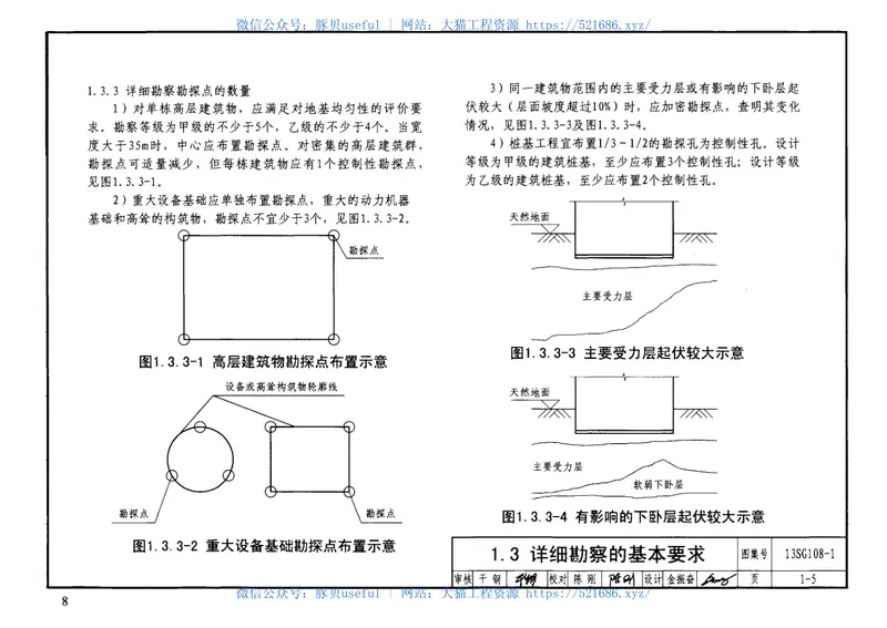 13SG108-1建筑结构设计规范应用图示(地基基础)(含更正说明) 预览图