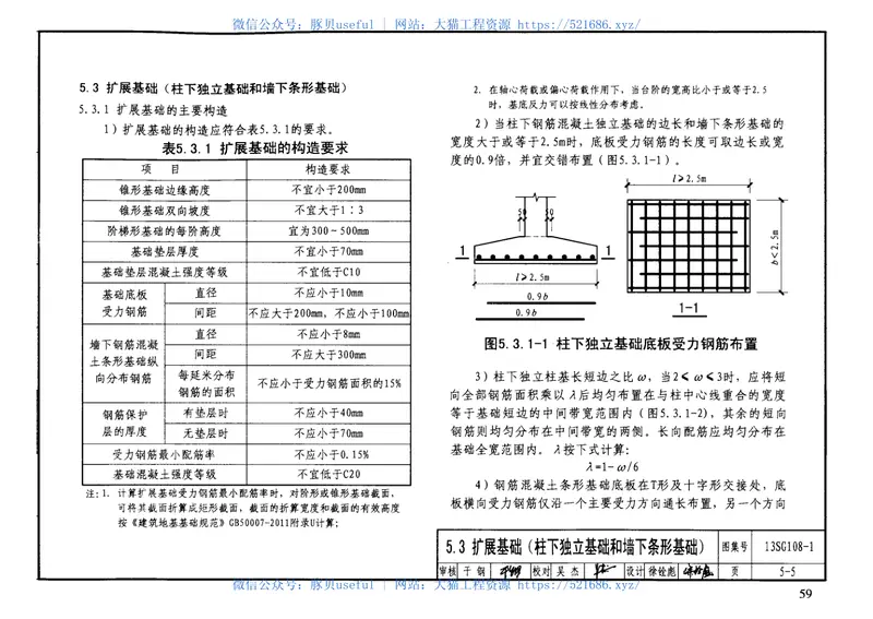 13SG108-1建筑结构设计规范应用图示(地基基础)(含更正说明) 预览图