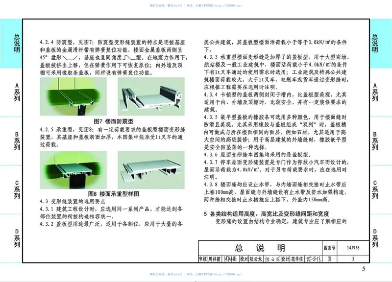 14J936变形缝建筑构造 预览图