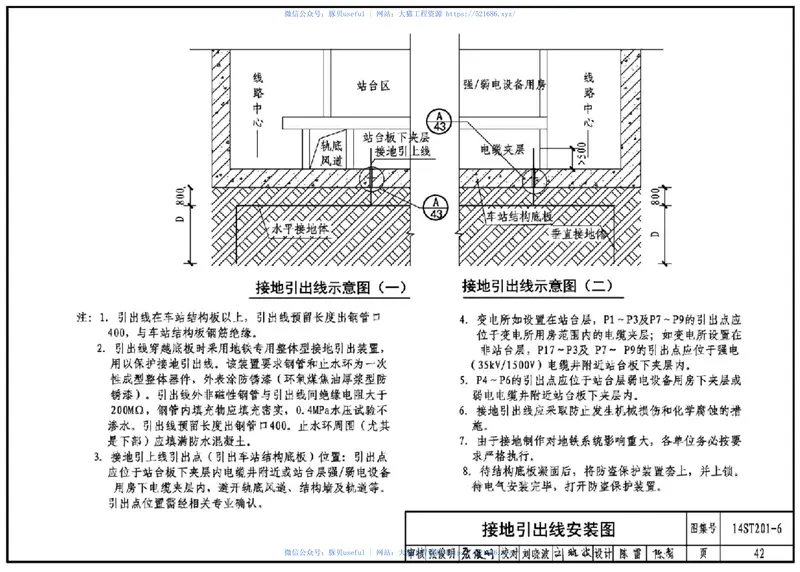 14ST201-6地铁工程机电设备系统重点施工工艺-动力、照明、接地 预览图