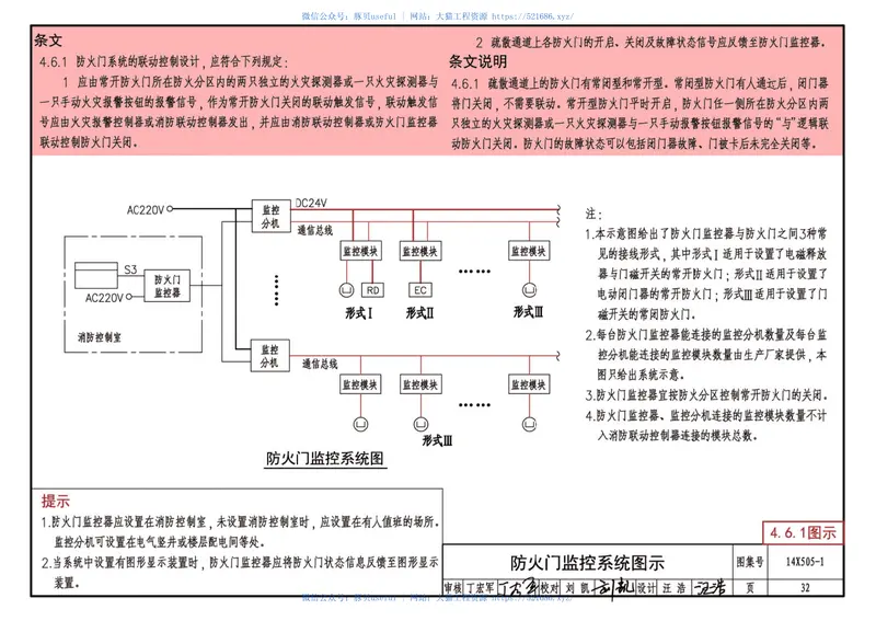 14X505-1火灾自动报警系统设计规范图示 预览图
