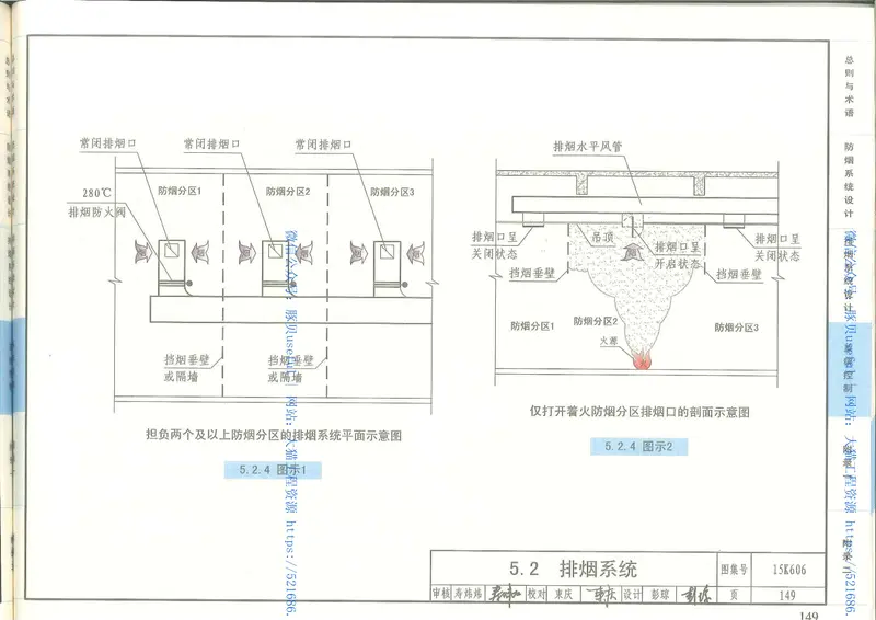 15K606《建筑防烟排烟系统技术标准》图示 预览图