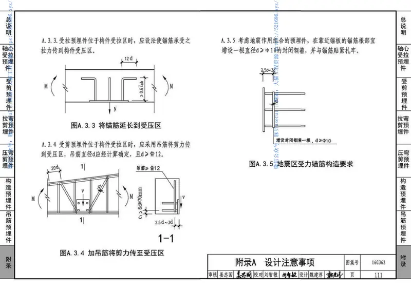 16G362钢筋混凝土结构预埋件 预览图