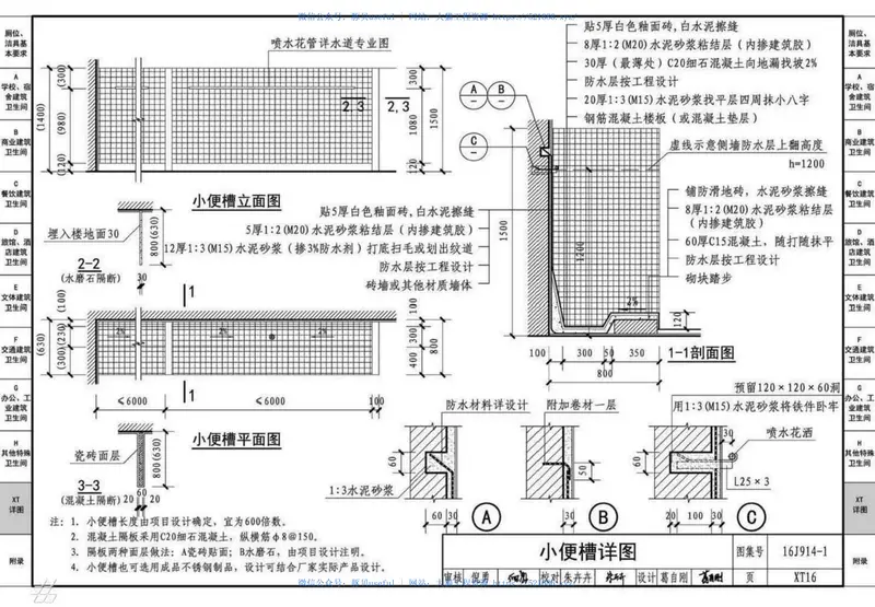 16J914-1公用建筑卫生间 预览图