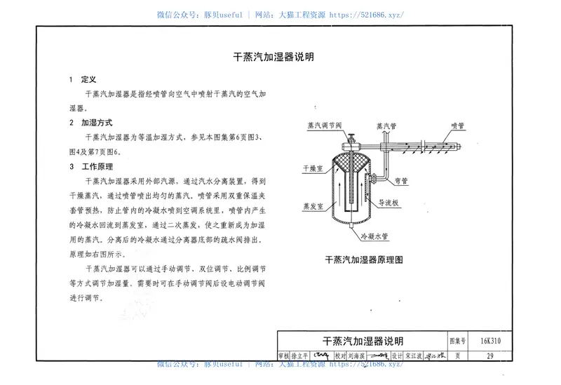 16K310空调系统用加湿装置选用与安装 预览图