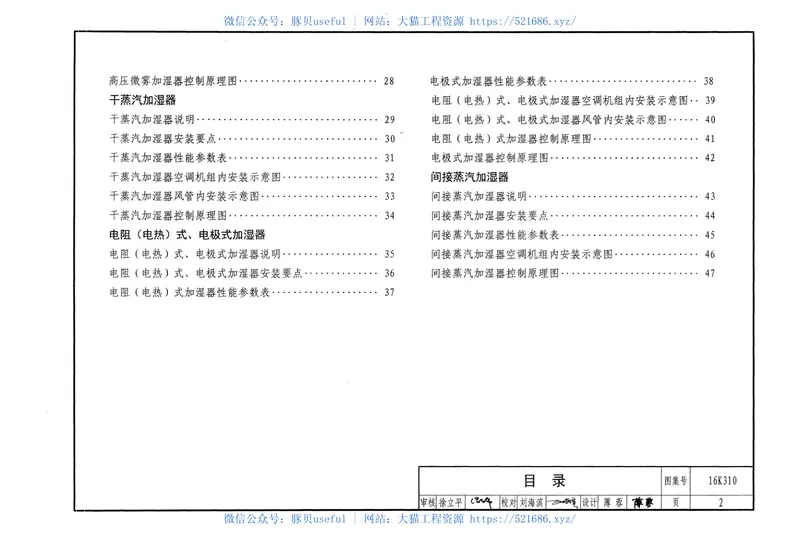 16K310空调系统用加湿装置选用与安装 预览图