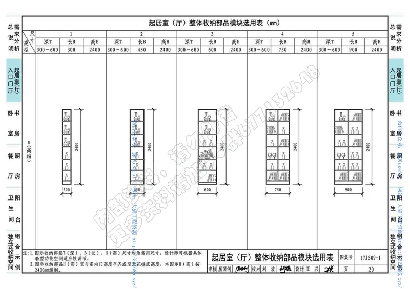 17J509-1住宅内装工业化设计—整体收纳 预览图
