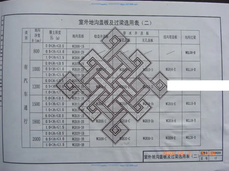 辽2004G304室内外地沟 预览图