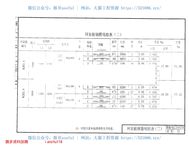 辽2004G701轻质节能保温屋面板 预览图