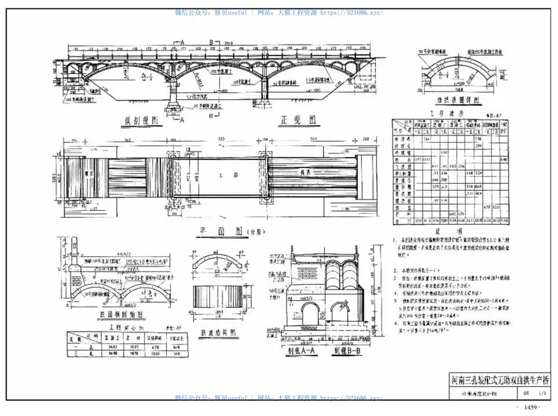 8p农用桥工程设计图集 预览图