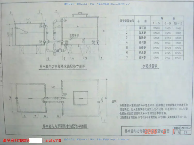 辽91T902采暖设备安装图 预览图