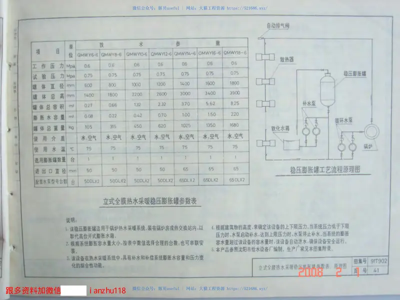 辽91T902采暖设备安装图 预览图