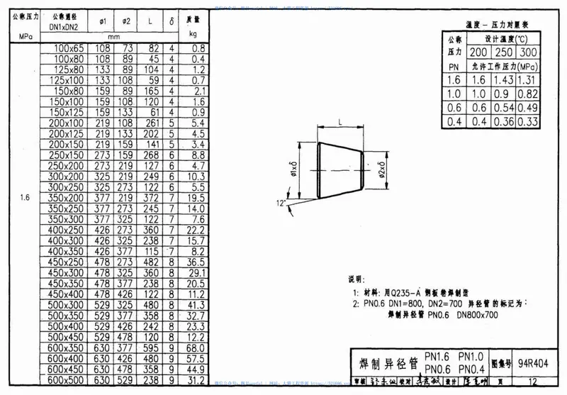 94R404热力管道焊制管件设计选用图51 预览图